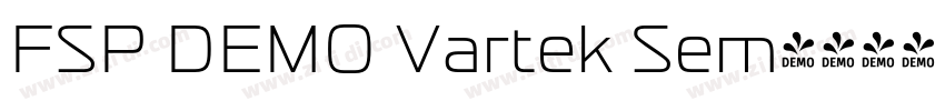 FSP DEMO Vartek Sem字体转换